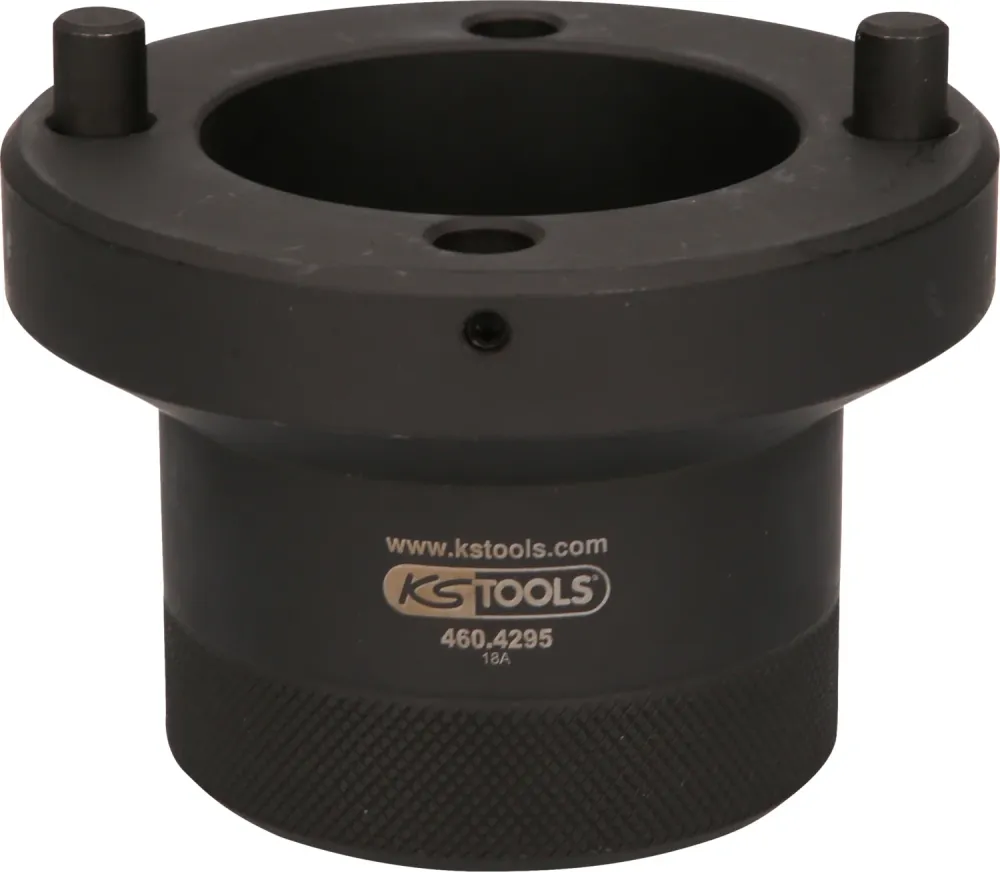 KS TOOLS Llave de 1/2' para tuercas de eje con 2 espigas para Fuso, Ø 100 mm ( 460.4295 ) BRILLIANT TOOLS