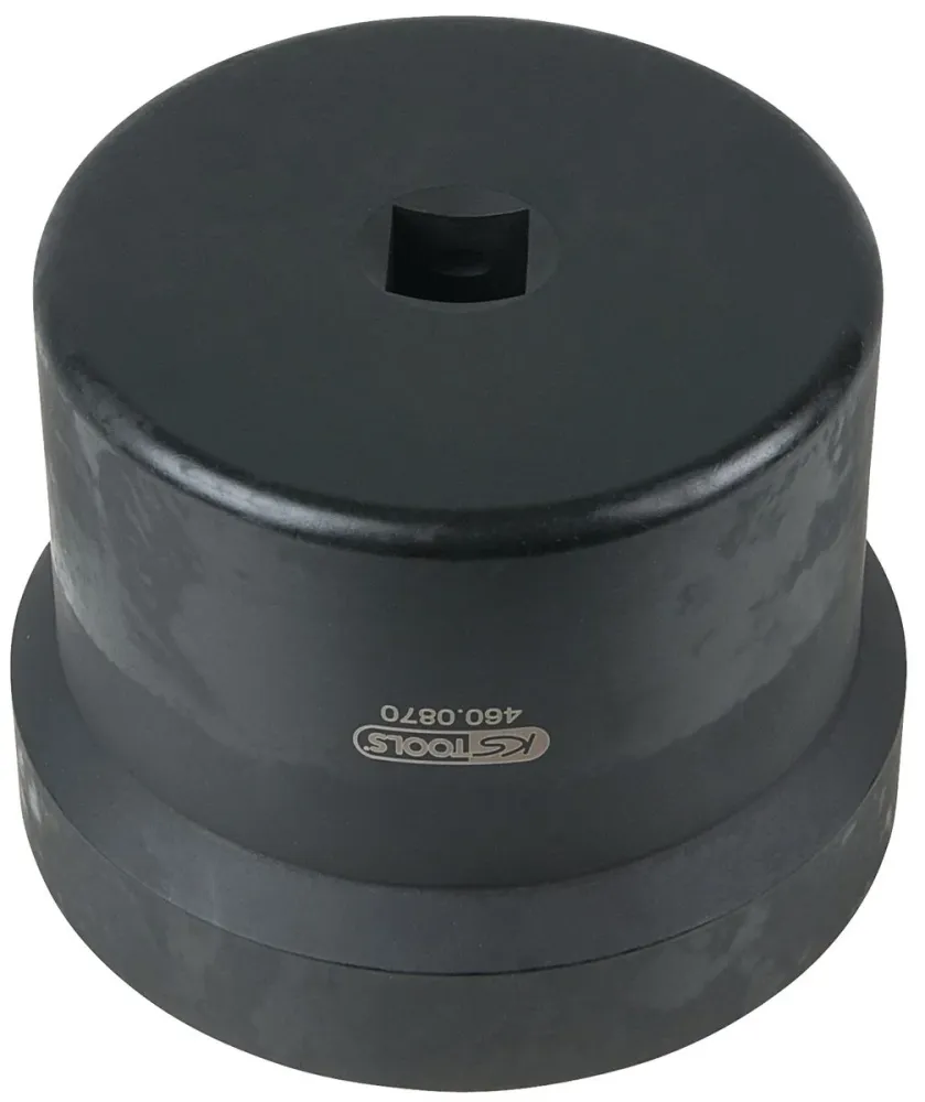 KS TOOLS Llave para tuercas ranuradas de 3/4' con 6 espigas para Mercedes, espiga interior 102 mm ( 460.0870 ) BRILLIANT T...