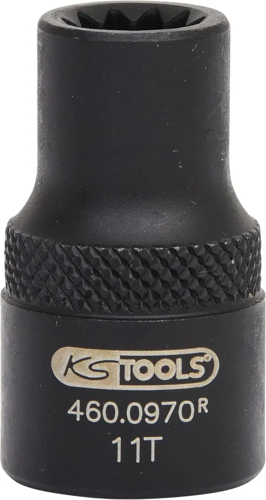 KS TOOLS Llave de vaso para pinzas de freno de Renault/Scania/Volvo, 11 cantos ( 460.0970 ) BRILLIANT TOOLS