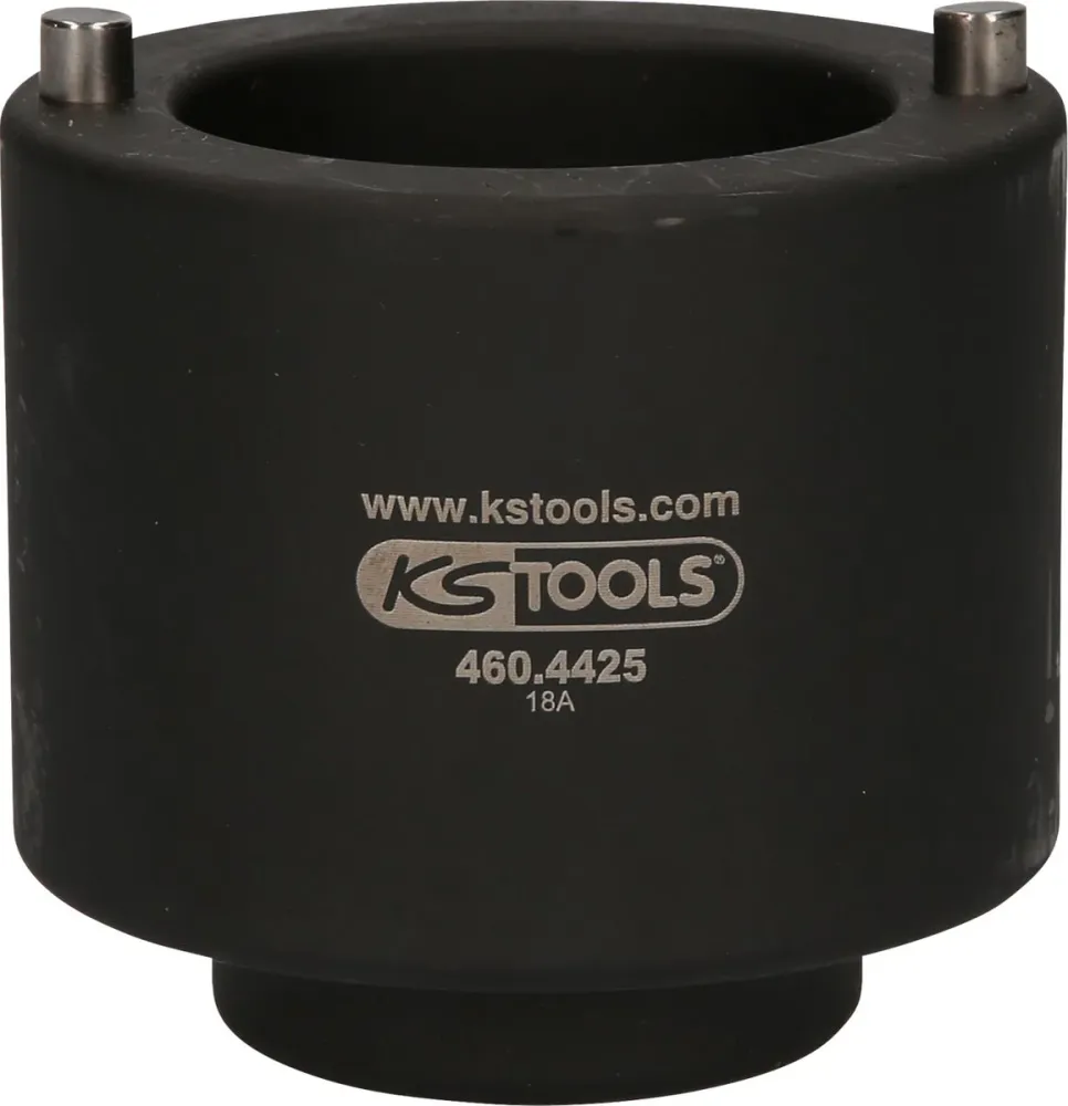 KS TOOLS Llave de vaso de 1/2' para retenes de aceite de mecanismos de dirección de Hino, Ø 72 mm ( 460.4425 ) BRILLIANT T...