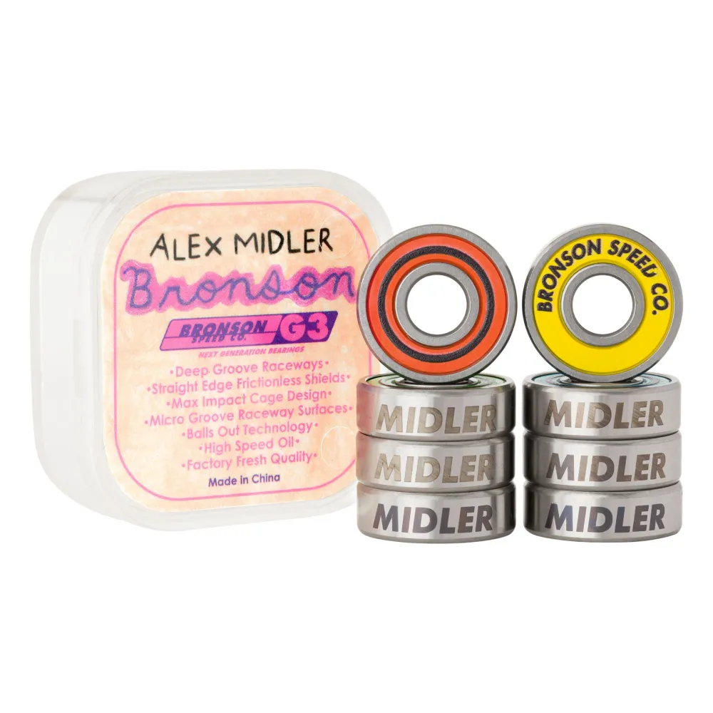 Bronson - Rodamientos G3 Alex Midler Pro