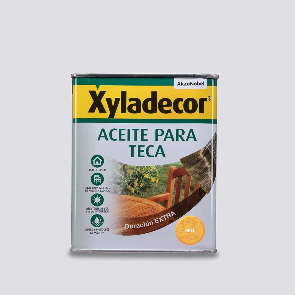 ACEITE PARA TECA COLOR MIEL 750 ml BRUGUER