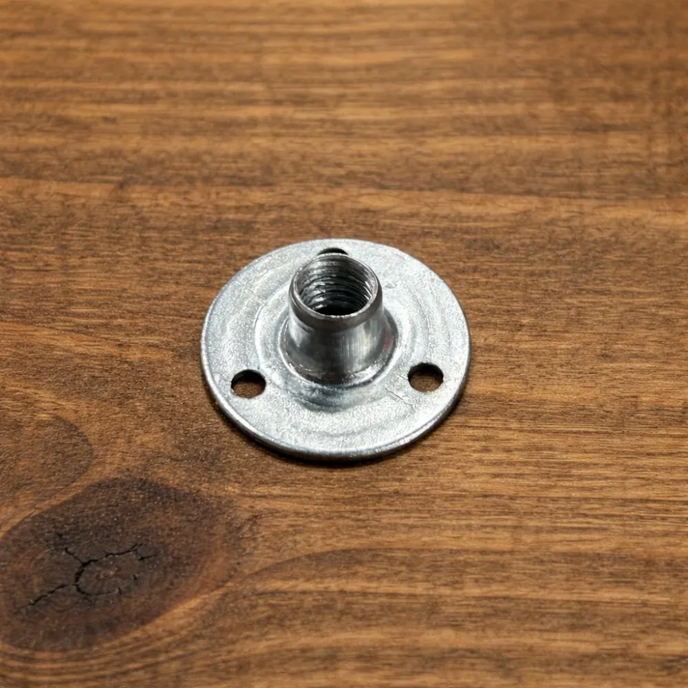 Buje Inserto Con Platina Circular 8mm 10/Unidades