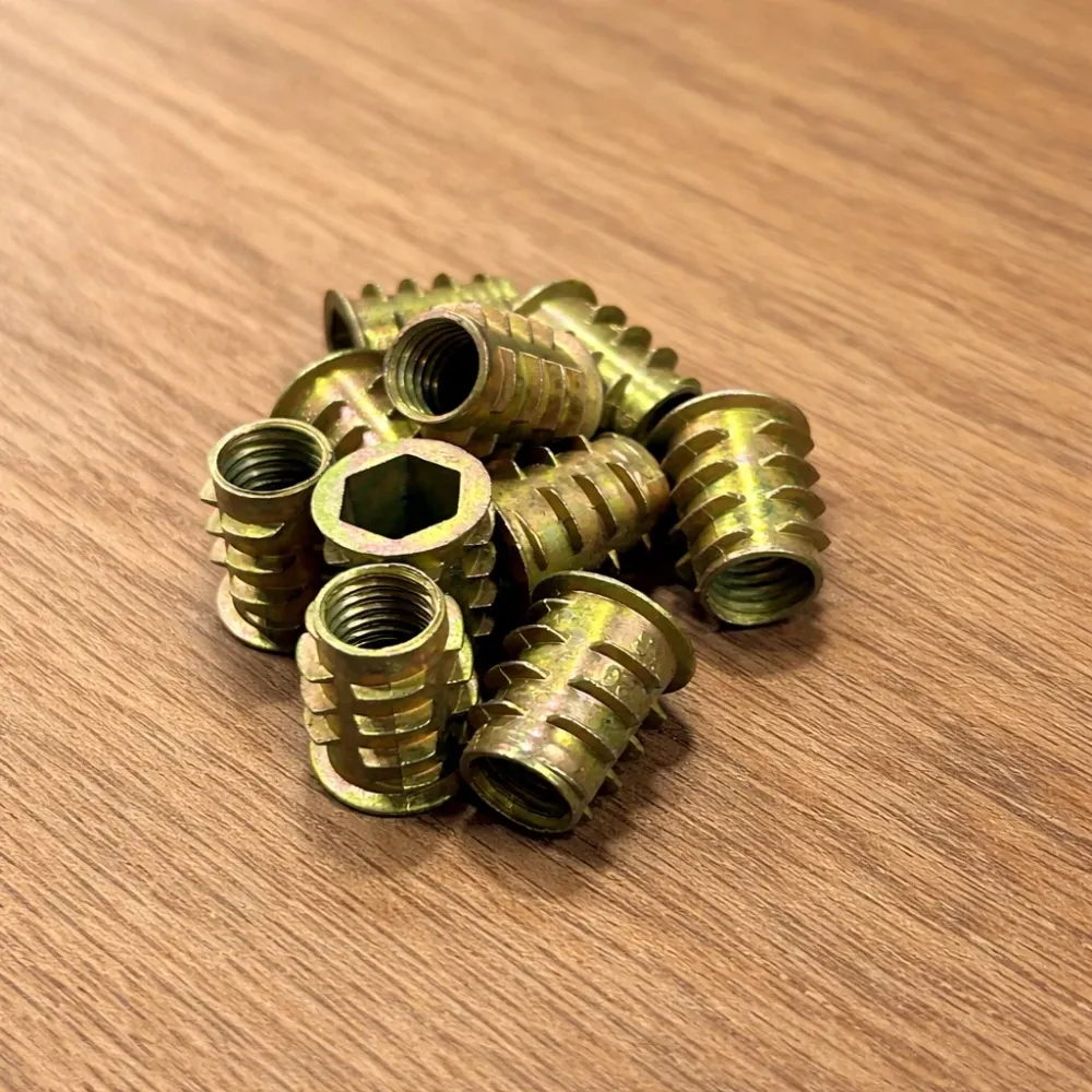 Buje Inserto Metàlico Rosca 10mm Exterior 14mm 20/Unidades