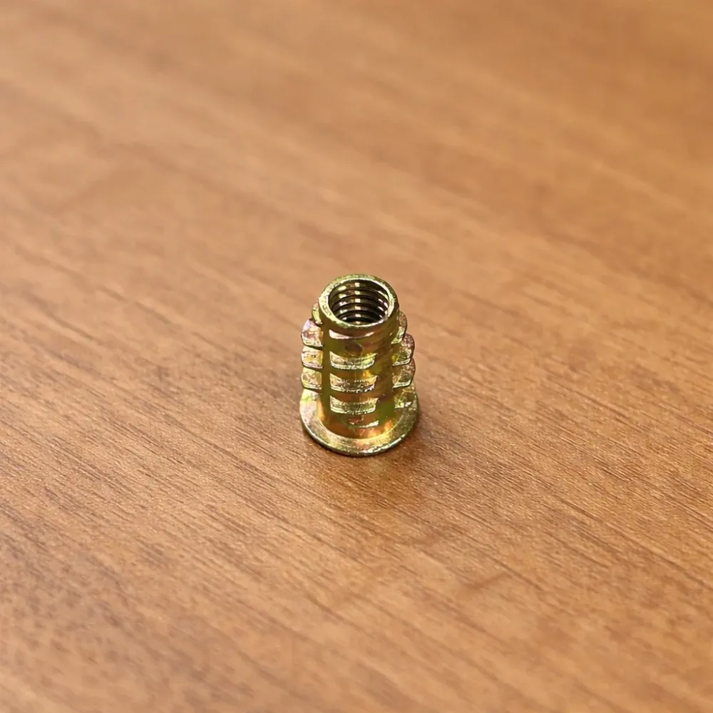 Buje Inserto Metàlico Rosca 6mm Exterior 10mm 50/Unidades