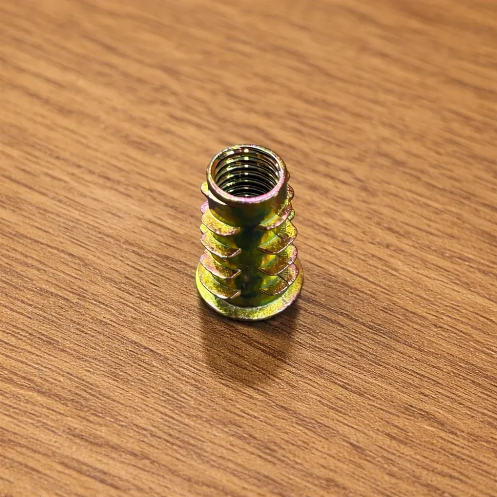 Buje Inserto Metàlico Rosca 8mm Exterior 12mm 10/Unidades
