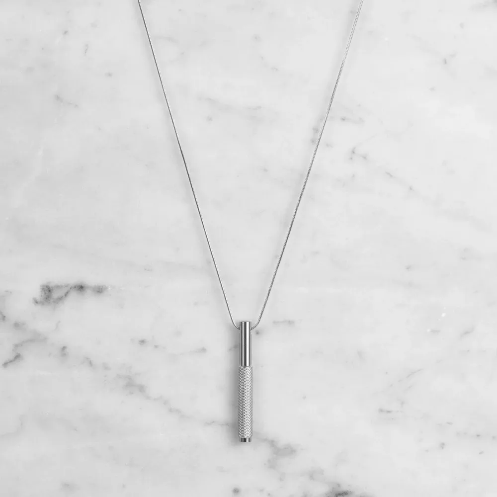 NECKLACE VERTICAL LINEAR BUSTER + PUNCH
