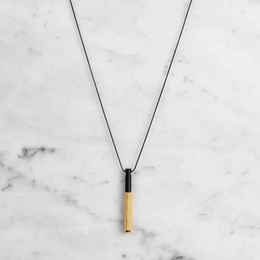 NECKLACE VERTICAL LINEAR BUSTER + PUNCH