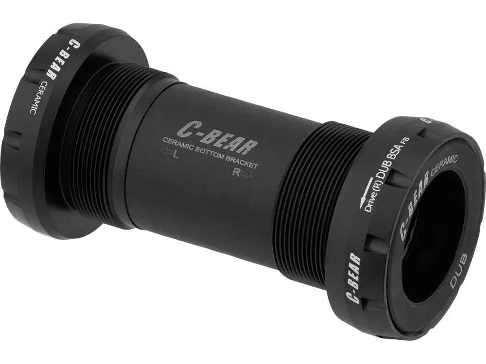 C-BEAR motor BSA - Rodamientos Cerámicos SRAM DUB gen2 + Delrin Sleeve - Race (DUB-BSA-DS-G2-R)