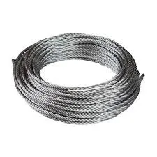 CABLE DE ACERO GALV. 3/16 (6 X 7)