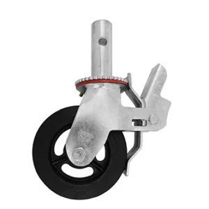 RODAJA ANDAMIO HULE FIERRO GIRA FRENO 6" Casa Ferretera Poniente