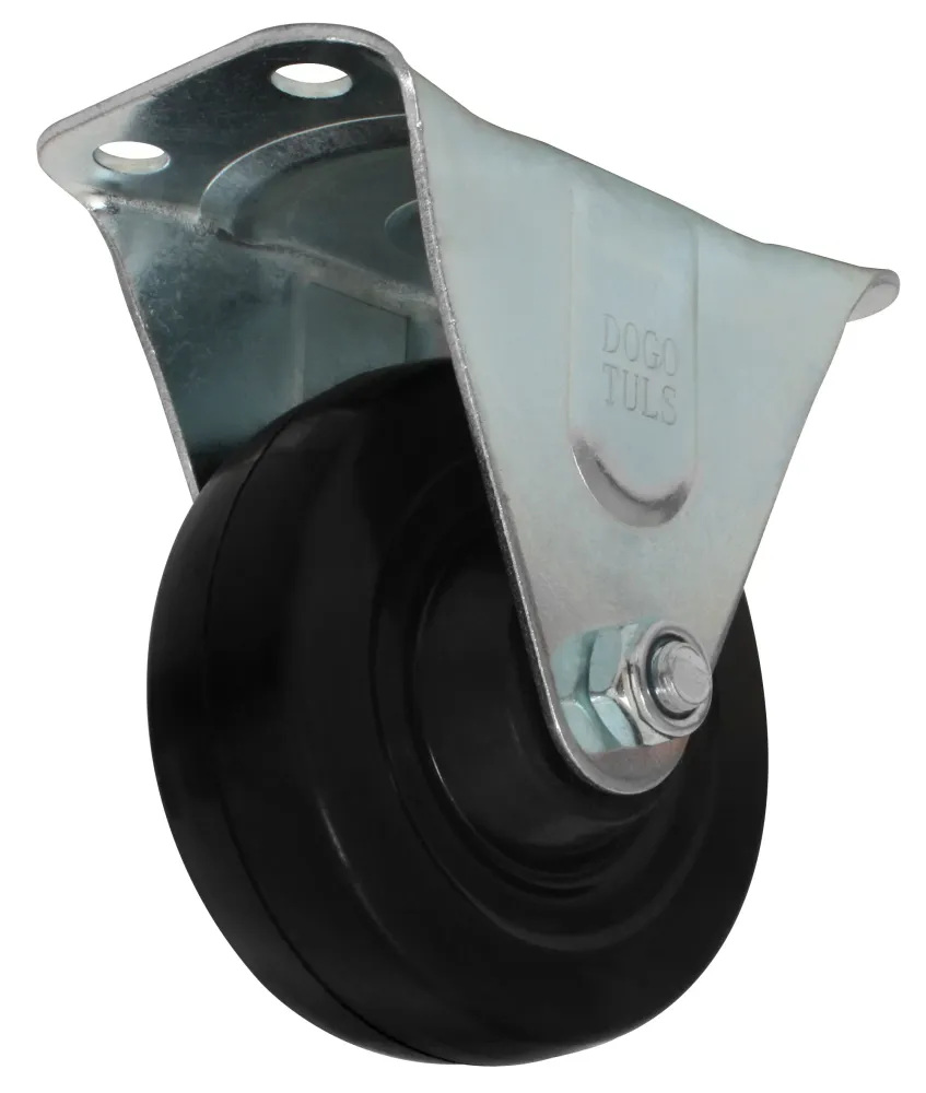 RODAJA HULE NEGRO FIJA 2-1/2" BUJE Casa Ferretera Poniente