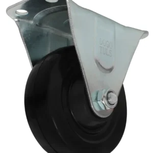 RODAJA HULE NEGRO FIJA 4" BUJE Casa Ferretera Poniente