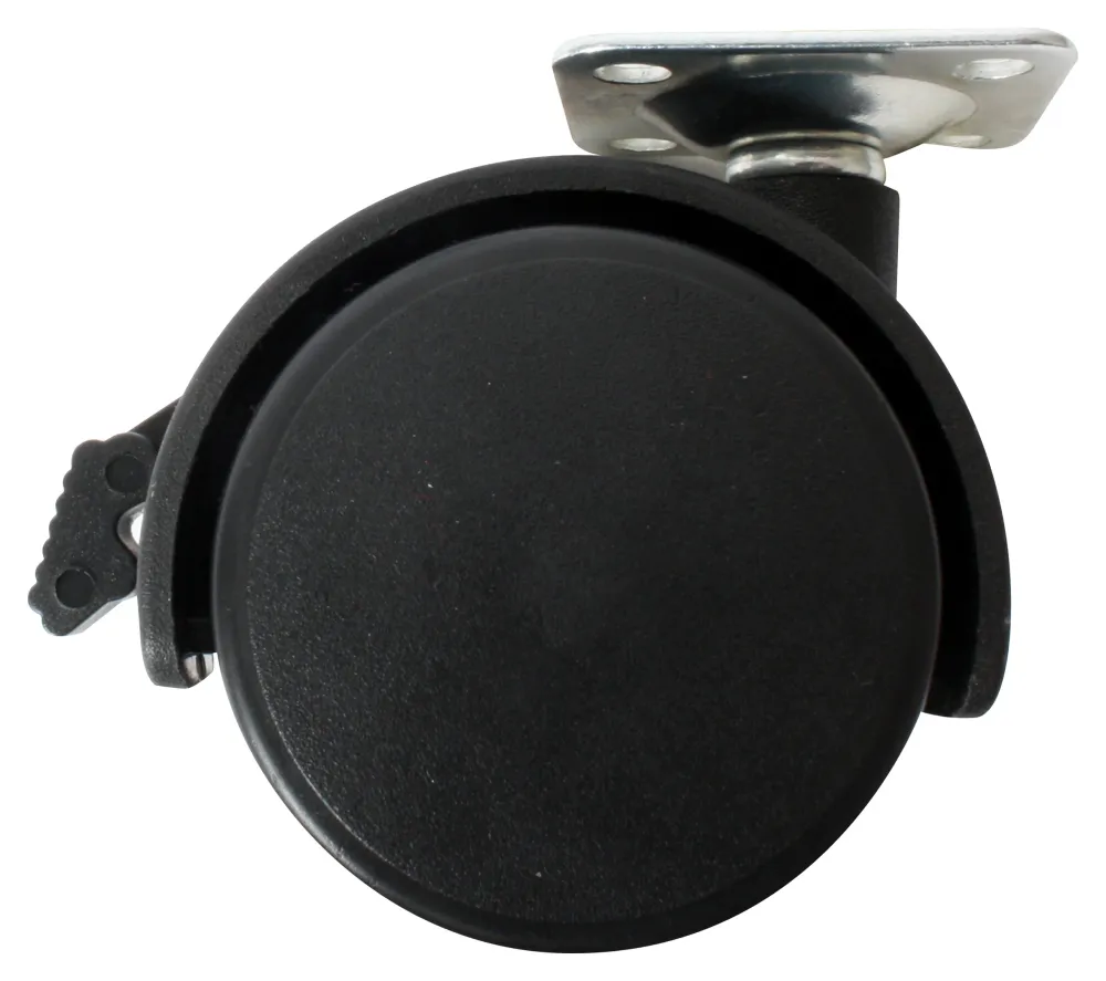 RODAJA YOYO PLACA CON FRENO 40MM Casa Ferretera Poniente