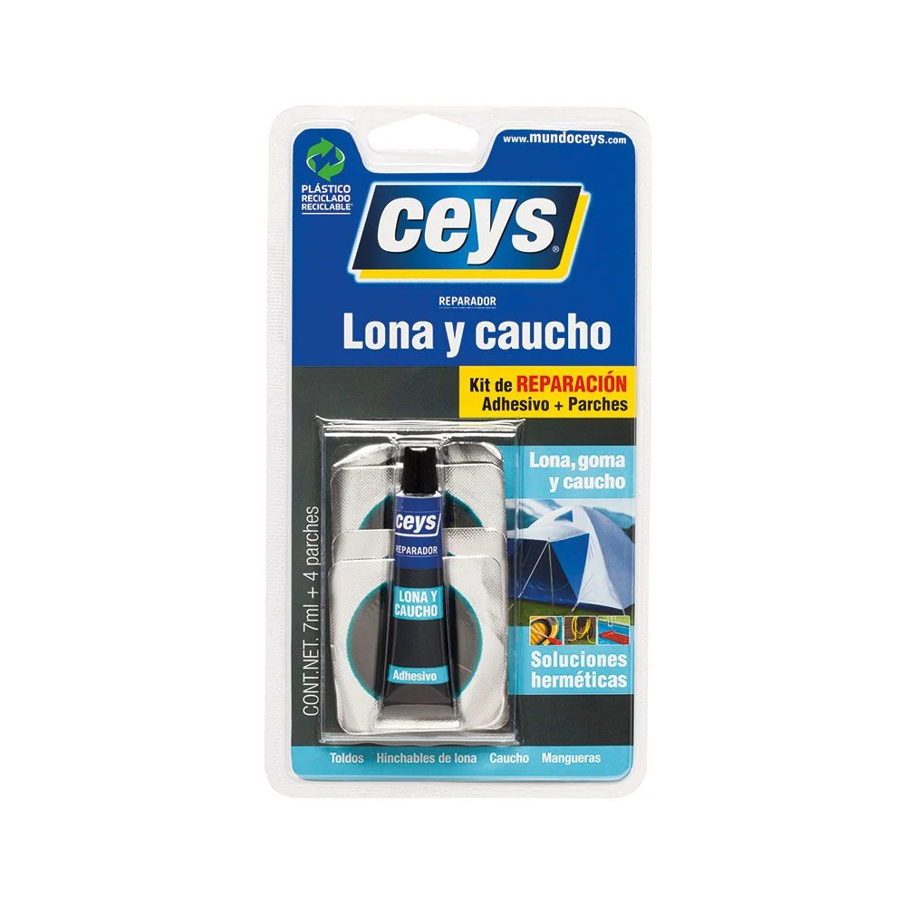REPARADOR LONA Y CAUCHO BLISTER 7 ml CEYS
