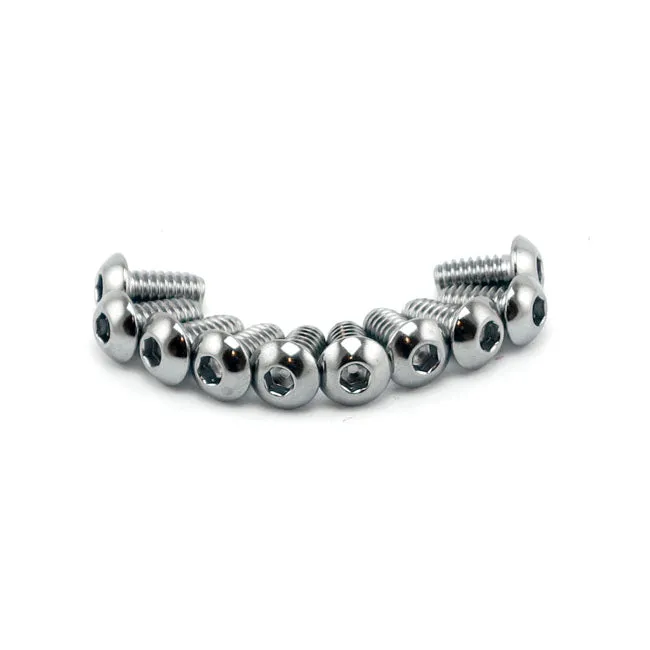COLONY 5/16-24 X 1-1/2 BUTTON HEAD ALLEN BOLTS CHROME
