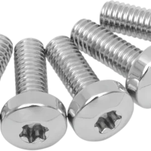 Tornillos Disco Freno Trasero Cromados Para Harley-Davidson 43567-92 COLONY