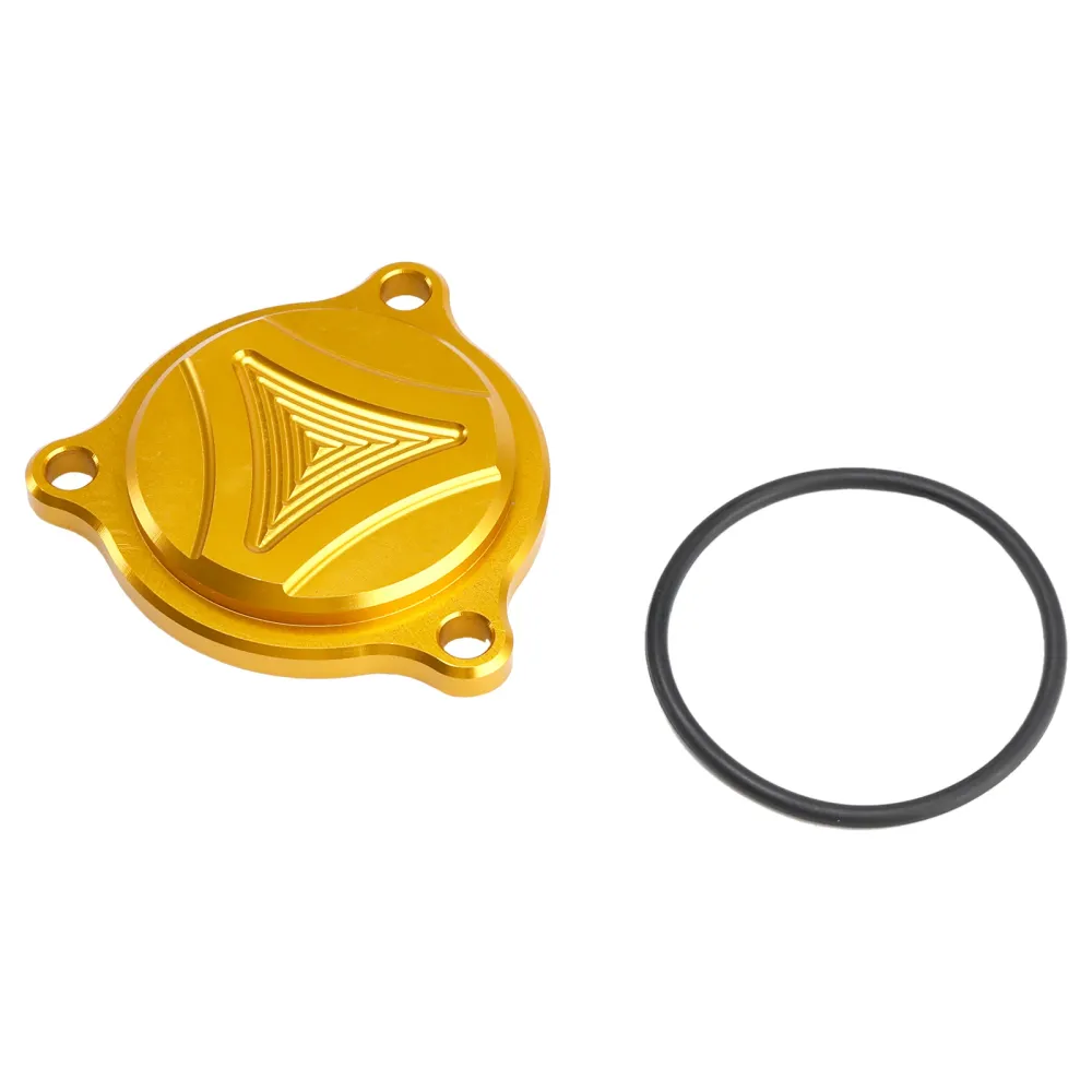 Cubierta de filtro de aceite dorado CNC para Suzuki Burgman UH 125 150 200 DR-Z 400 E S SM