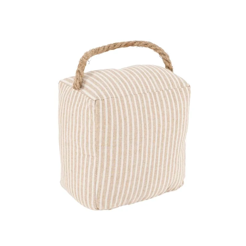 SUJETA PUERTAS RAYAS BEIGE DCASA