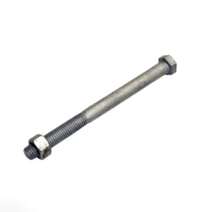 Perno acero galvanizado 5/8X9" con tuerca DistritoLed ®