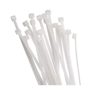 Amarras plásticas 2.5X10CM blancas 100U DL ELECTRIC