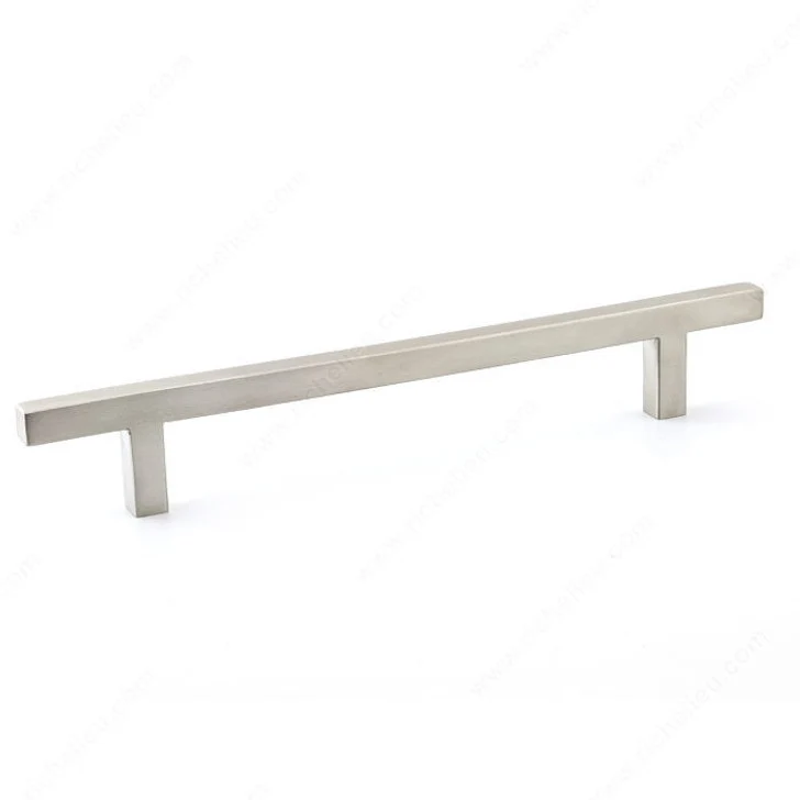 Tirador cuadrado acero inoxidable 96mm Dmueble