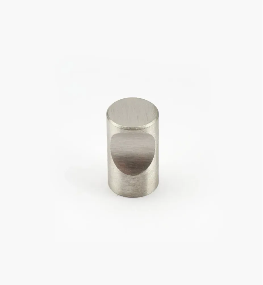 Tirador perilla dedo acero inoxidable 3/4" Dmueble