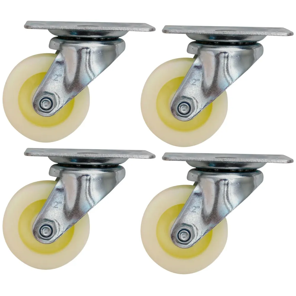 4pz Rodaja PP Dogotuls Blanca Giratoria 2"