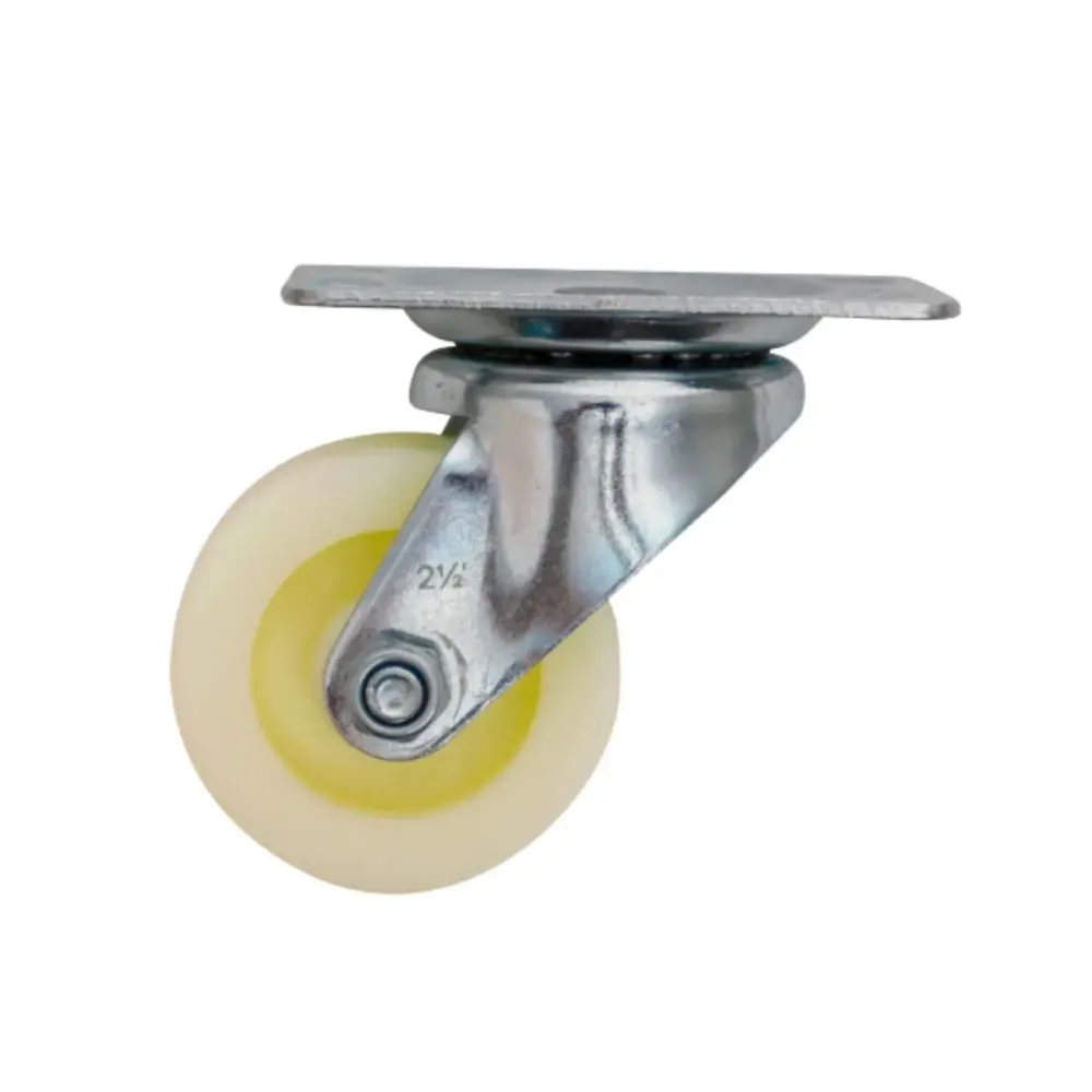 Rodaja PP Blanca Dogotuls Giratoria 2-1/2"