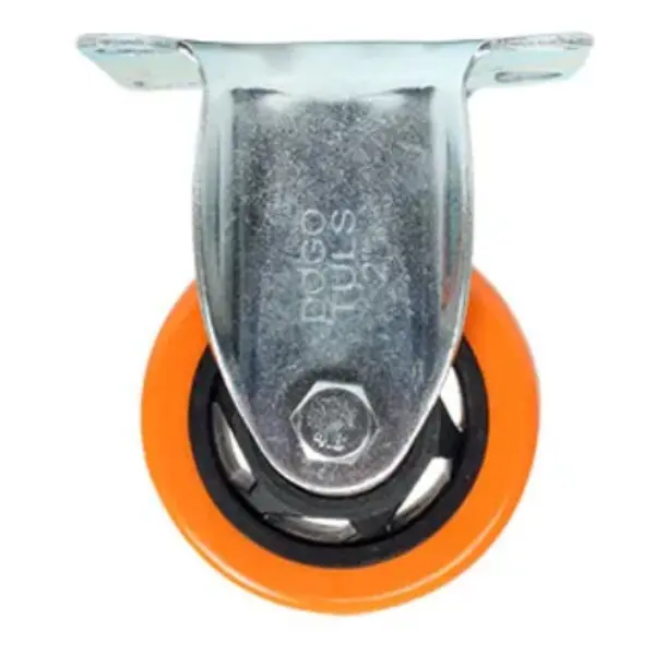 Rodaja PVC Naranja Fija 2" Dogotuls