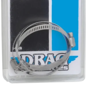 Abrazaderas De Tornillo Sin Fin De Acero Inoxidable De 1,25" - 2,25" De Diámetro Para Harley Davidson DRAG SPECIALTIES
