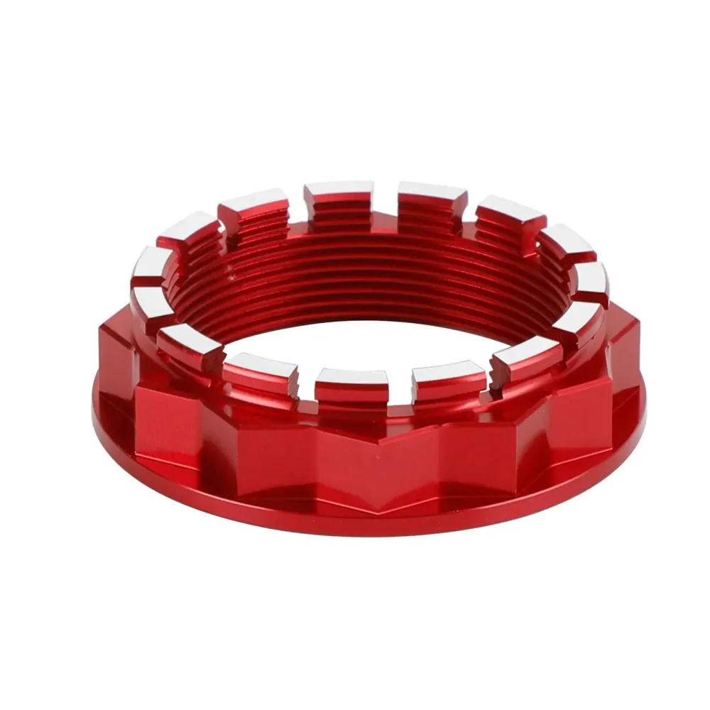 Ducati Panigale 1199/S/R, 1299/S/R, V2 ,V4/S/R Tuerca eje rueda trasera Rojo