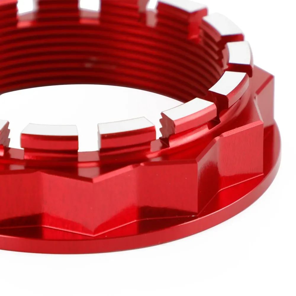Ducati Panigale 1199/S/R, 1299/S/R, V2 ,V4/S/R Tuerca eje rueda trasera Rojo