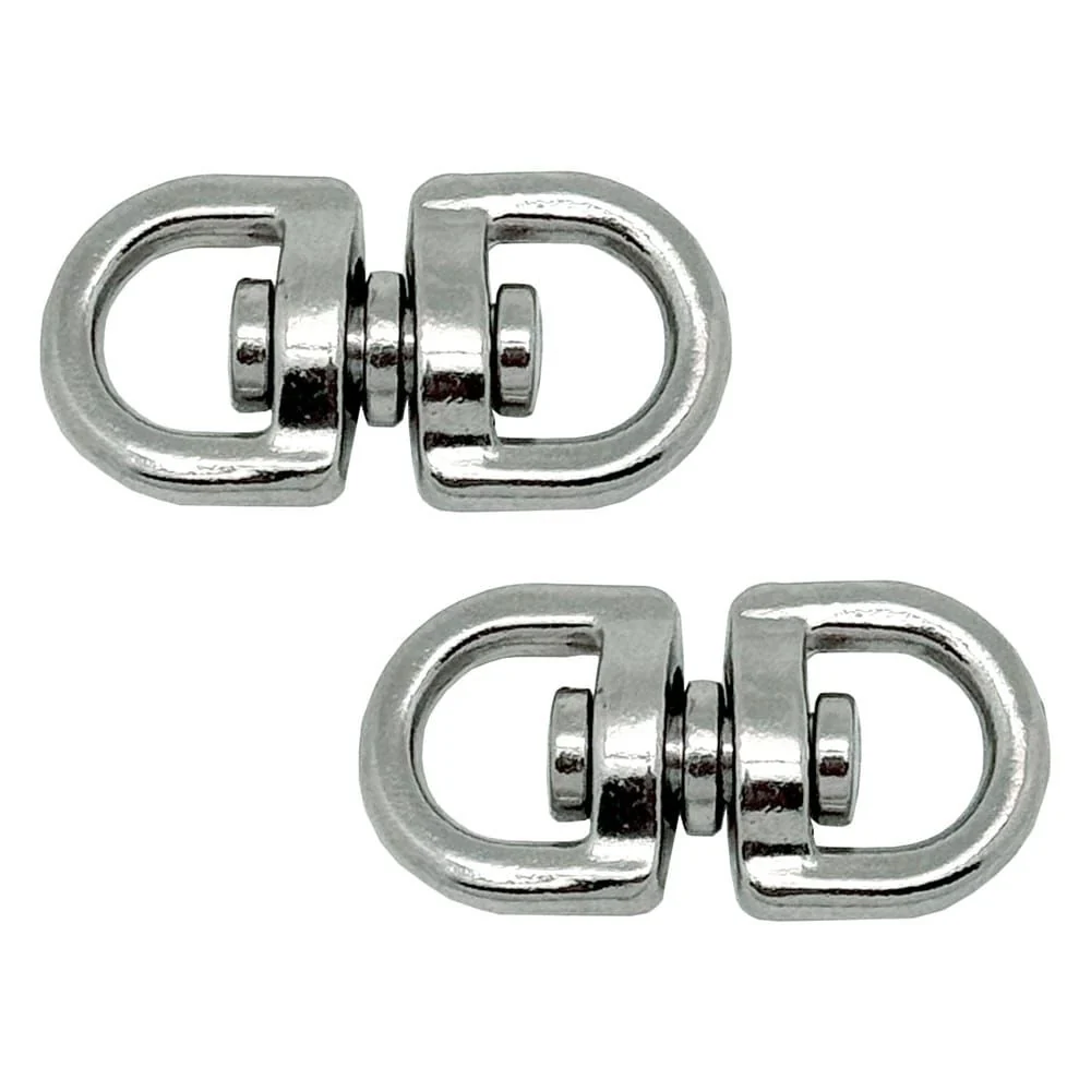 ANILLA GIRATORIA AP12, ACERO NÍQUELADO, 10 mm, 3/8". 2 unidades EDM
