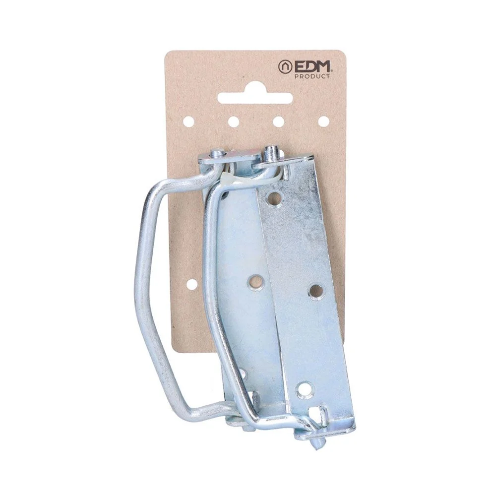 ASA ABATIBLE CON TOPE 125mm ZINC 2 UNIDADES CROMADO EDM