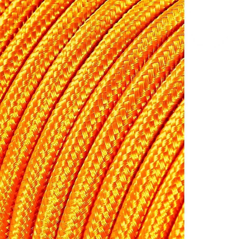 CARRETE CABLE CORDÓN TUBULAR H03VV-F 2 x 0,75 mm² ORO, 5m EDM