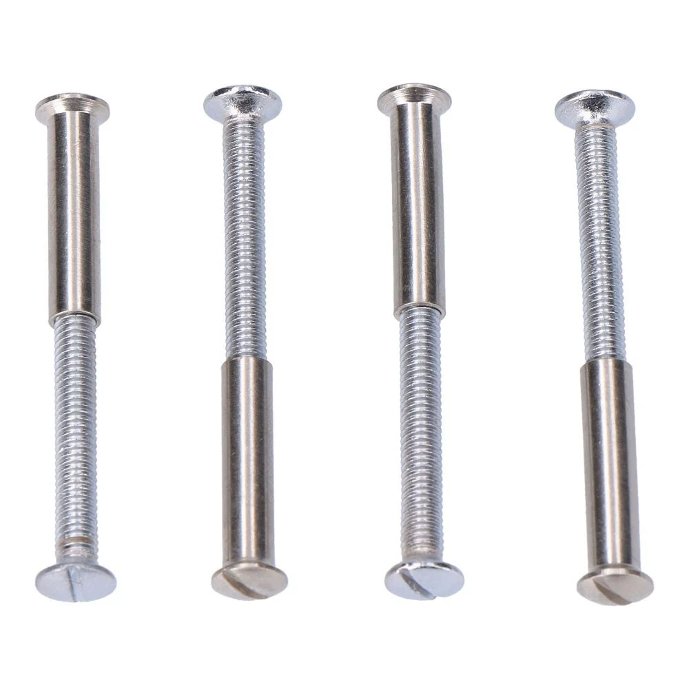 TORNILLOS ENSAMBLE NÍQUEL, 4 uds EDM