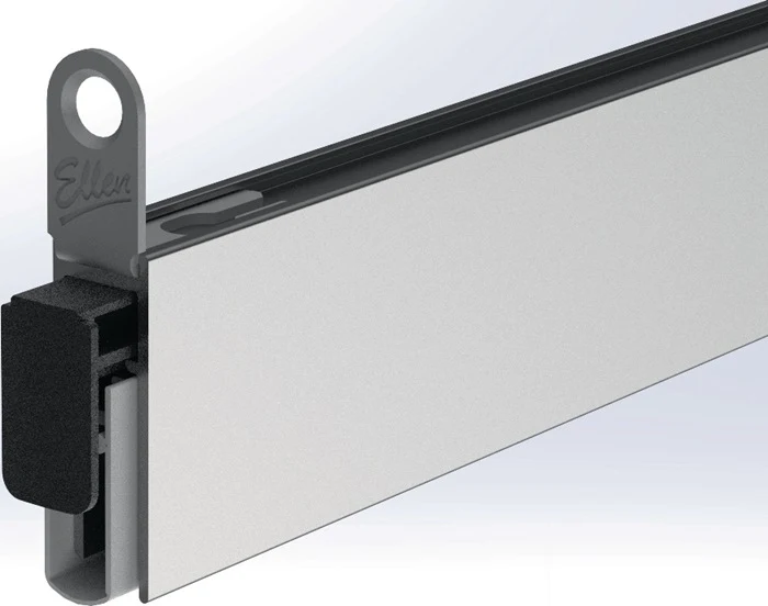Junta de puerta ELLEN EllenMatic Insonorización Slim DIY 1 cara Longitud 958 mm Anchura 10 mm ( 3327023278 )