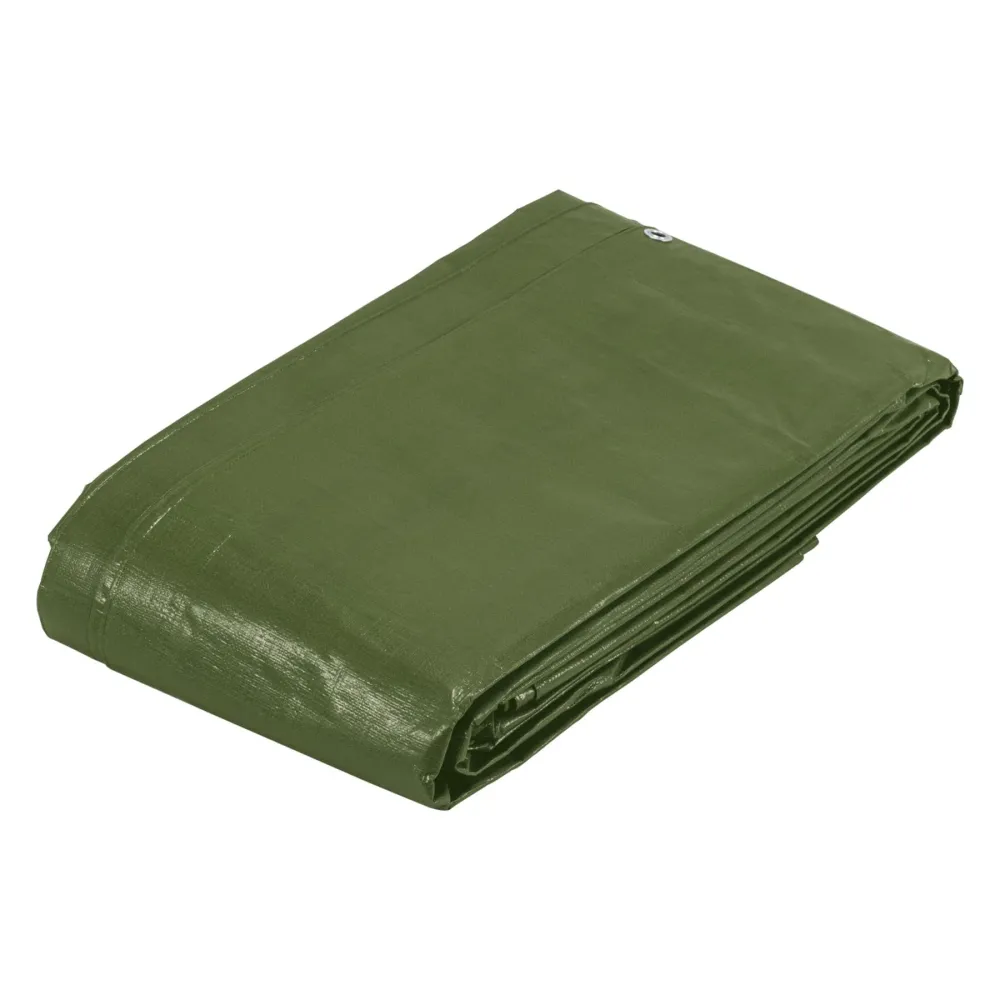 Lona uso rudo, verde olivo, 5 X 6 m, Truper Expert 16377 LT-56X