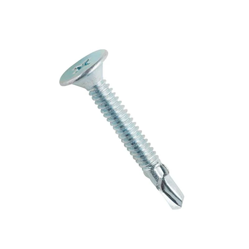 TORNILLO CON ALA PUNTA BROCA 10X1 7/16" 100UDS FERRETERIA CHACABUCO