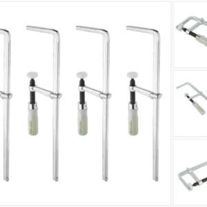 Abrazaderas de tornillo Festool FSZ 300 4 piezas (2x 489571)