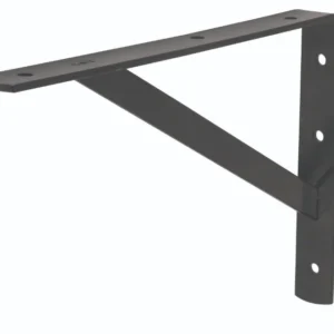 Fiero MER-12N Ménsula reforzada, 8 x 12', negra