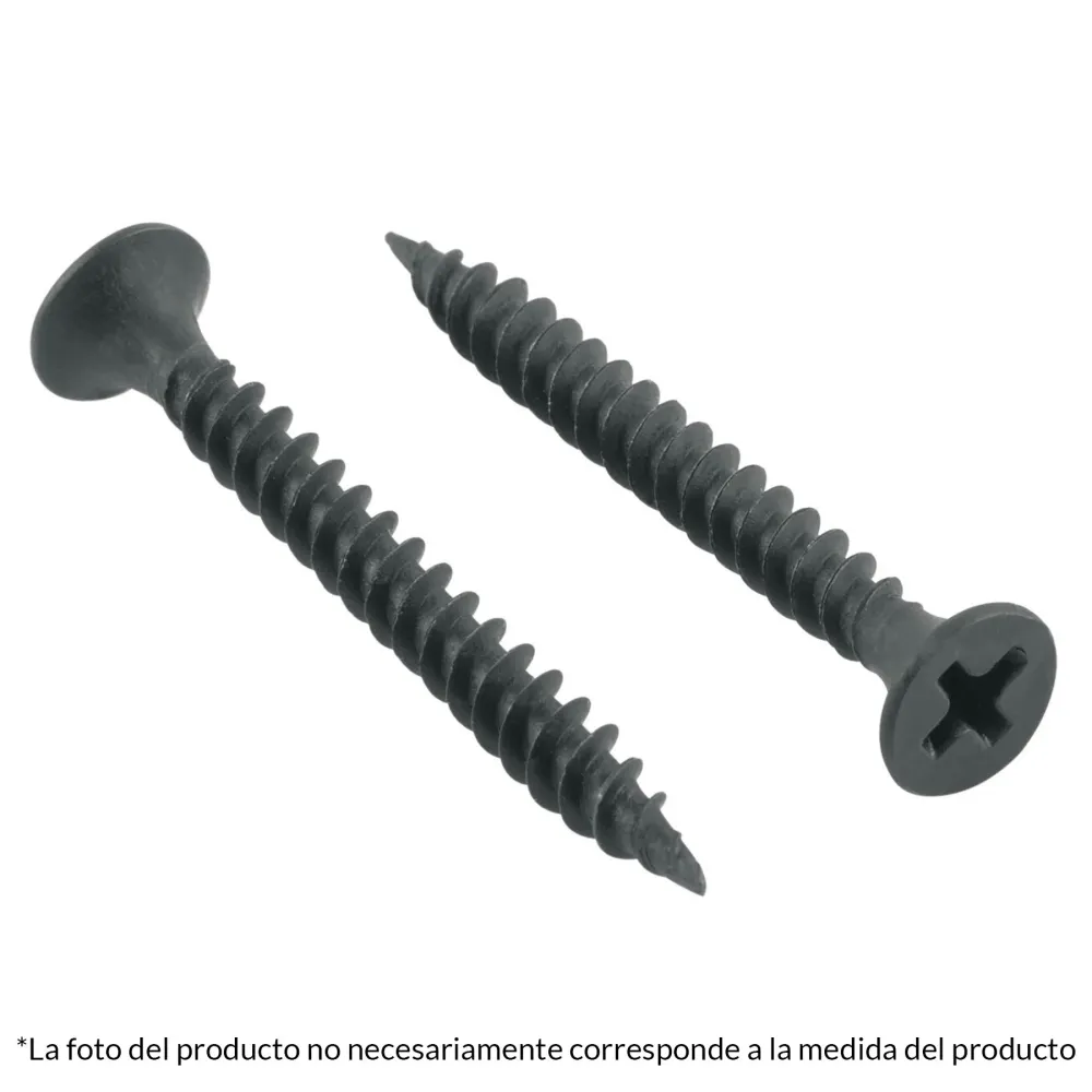 Fiero PIJC-632 Bolsa con 100 pijas #6 x 1-1/4" multiusos cuerda cerrada