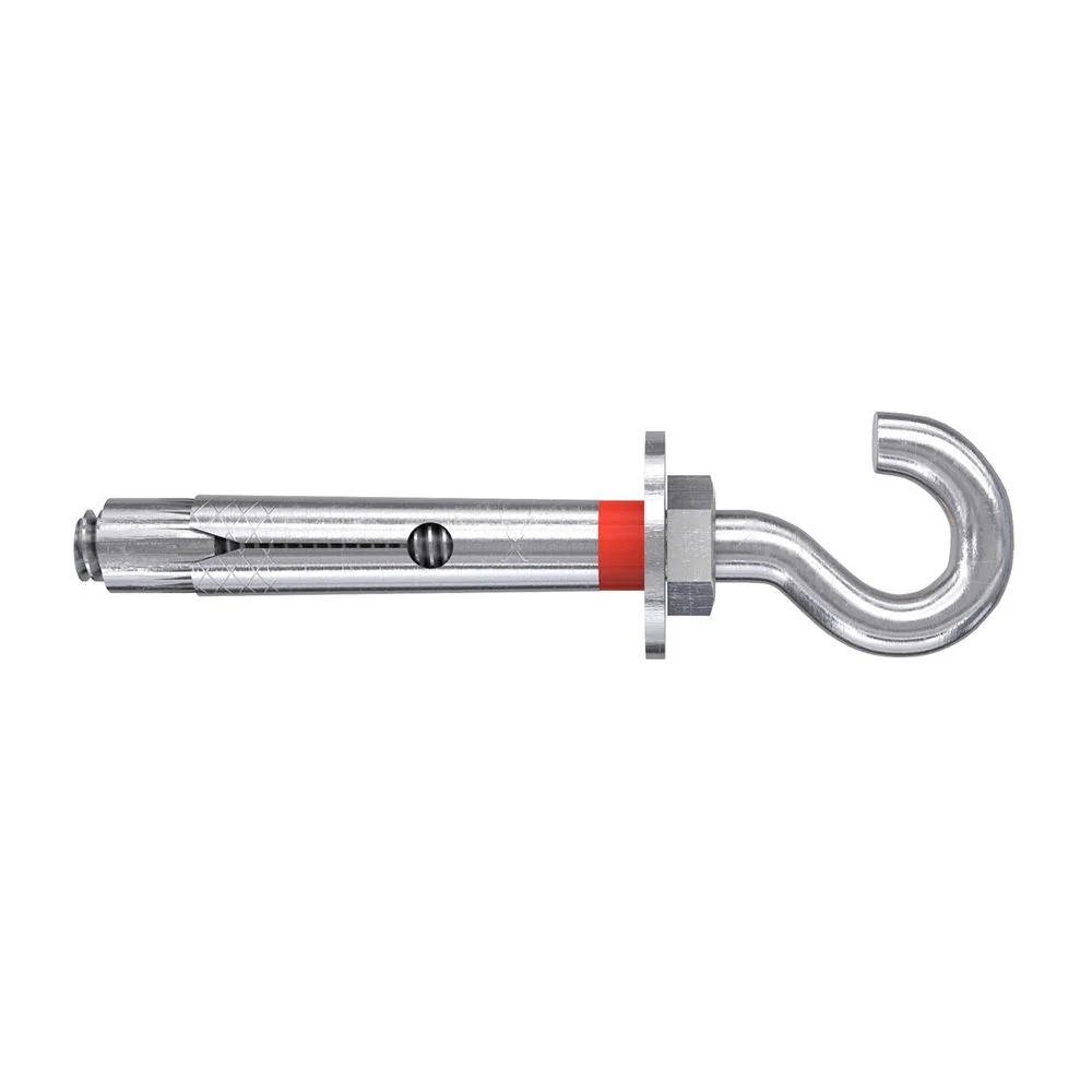 ANCLAJE METÁLICO FSL 10 ACABADO GANCHO M8 x 60 mm, BOLSA 4 uds FISCHER