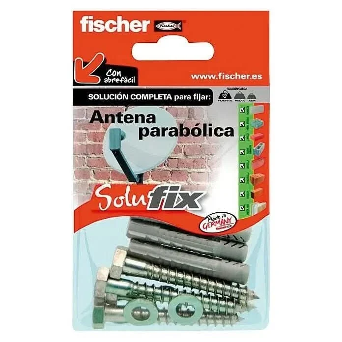 Solufix Antena parabólica fischer