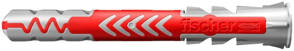 Taco Duopower 10x80 Sin Tornillo | Tecnologí Bimaterial para Máxima Sujeción (25 uds) fischer