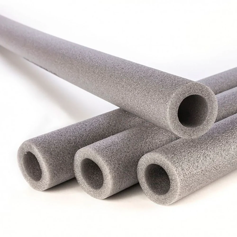 COQUILLA POLIETILENO 1 m GRIS ESPESOR 10 mm, INTERIOR Ø28 mm FUN AND GO