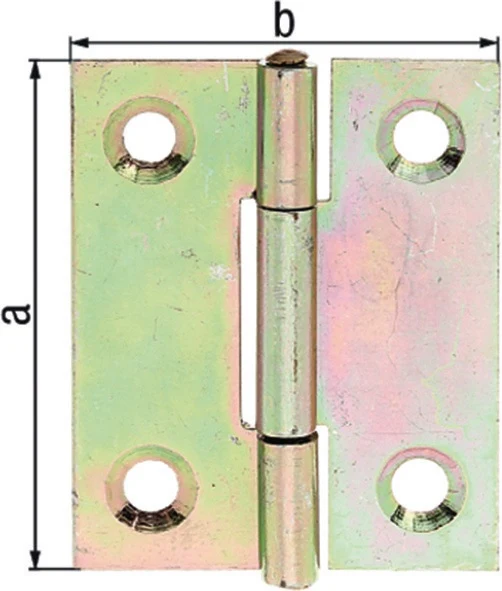 Bisagra GAH altura 80 mm anchura 58 mm ( 3000200481 )