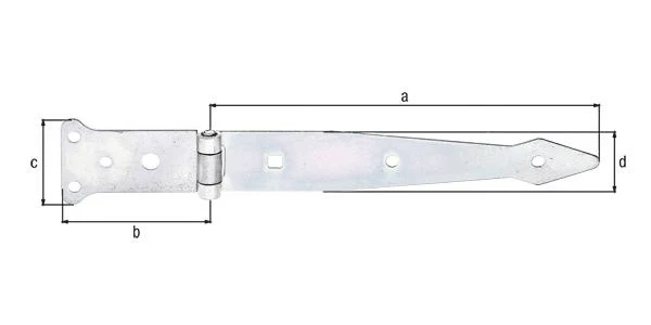 Percha de lanzamiento GAH longitud 202 x 77 mm anchura 48 x 35 mm ( 8001514124 )