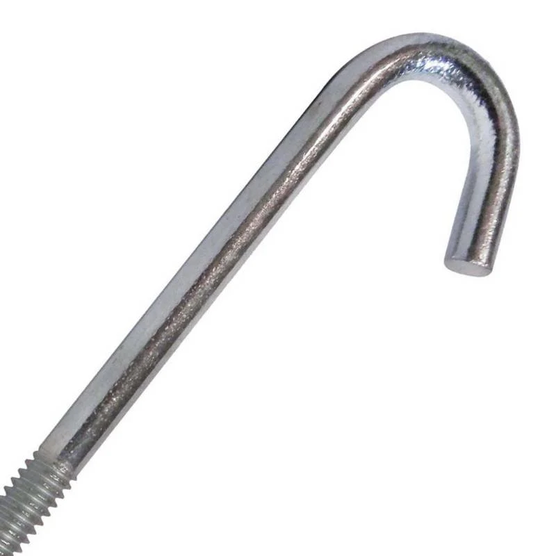 GANCHO J 1/4 X 4" ZINC